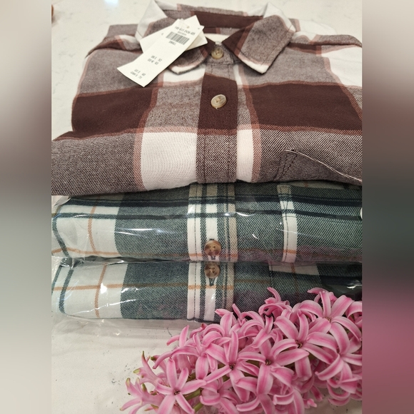 A&F Flannel overshirt - Picture 4 of 4